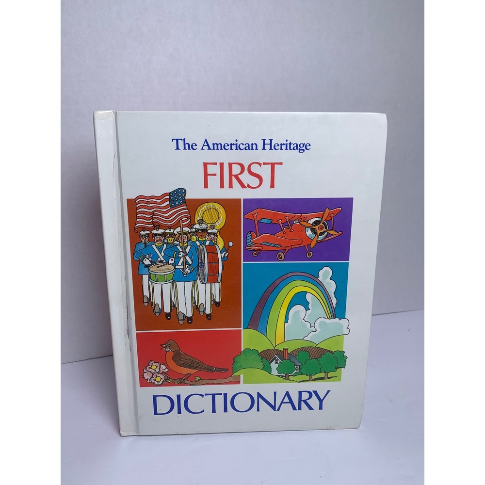 The American Heritage First Dictionary Stephen Krensky 1986 Vintage Hardcover